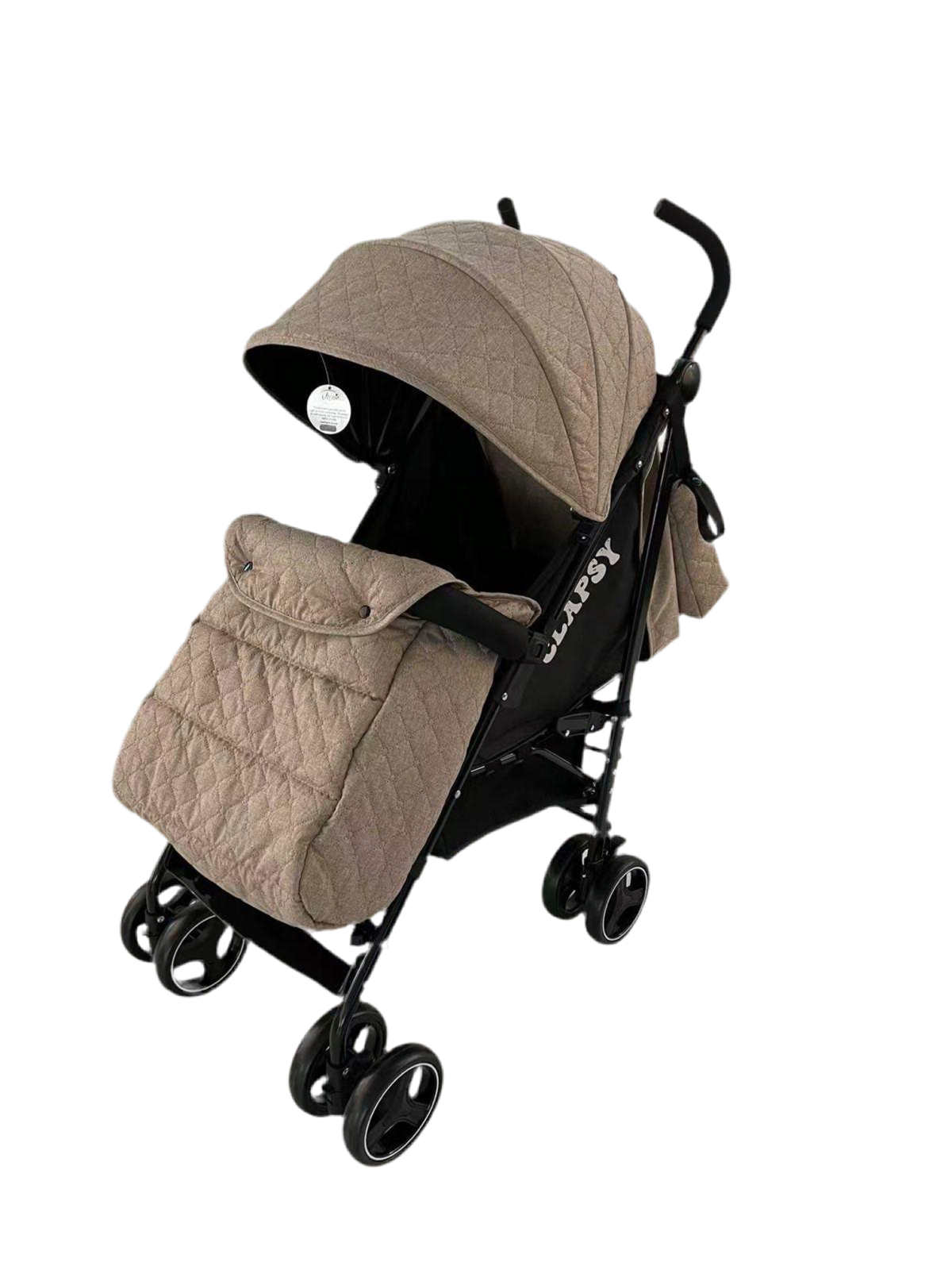 Passeggino Leggero Leonie Clapsy con Borsa e Coprigambe, Vari Colori 0/18kg