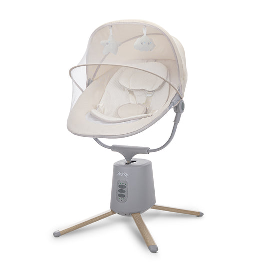 Lorelli Storky Poltrona a dondolo elettrica Beige