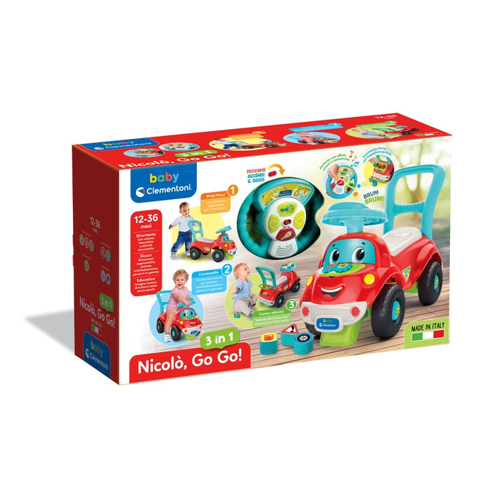 Clementoni Nicolò Go Go 3 in 1