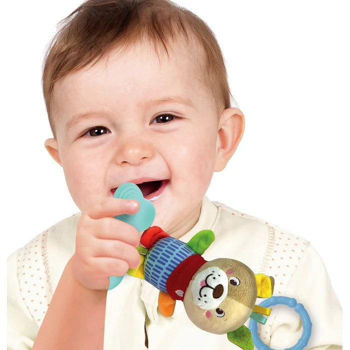 Clementoni Lovely Soft Dog Rattle