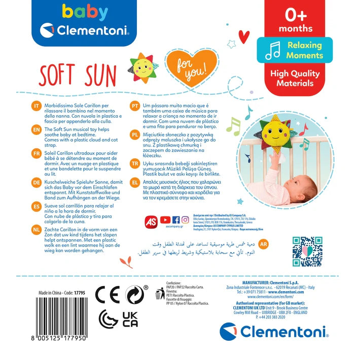 Clementoni Soft Sun Carillon