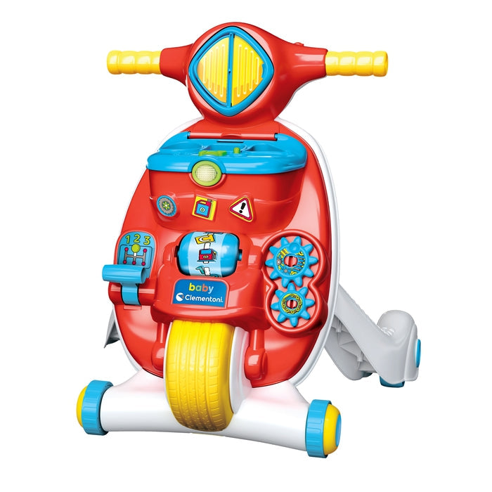 Clementoni Valentino Scooterino Primi Passi 2 in 1