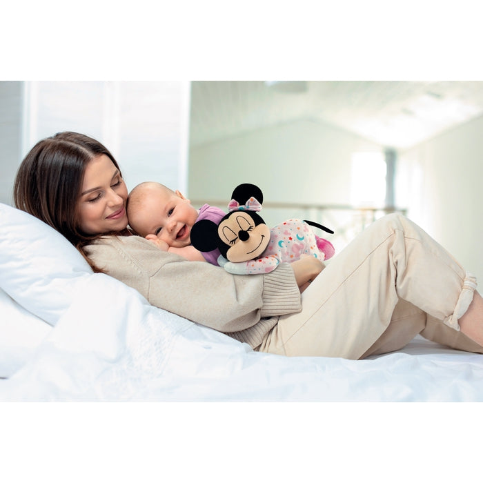 Clementoni Minnie Peluche Relax, Luci, Colori e Melodie