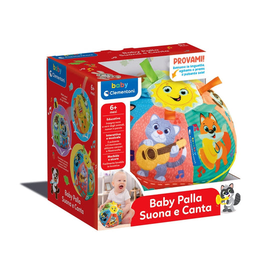 Clementoni Baby Palla Canta e Suona