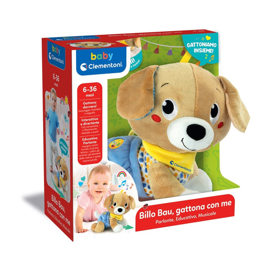 Clementoni Cagnolino Billo Bau, Gattona con Me