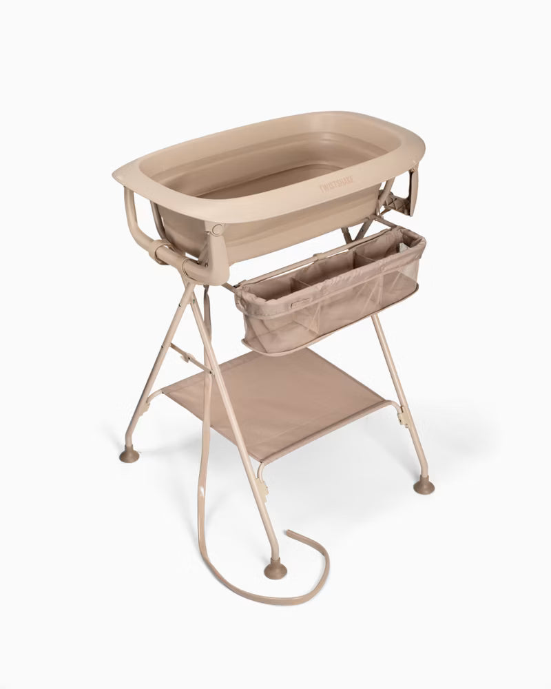 Twistshake Set Bagno con Vaschetta e Giocattoli Mocha