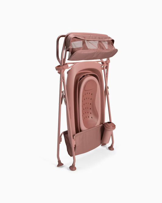 Twistshake Set Bagno con Vaschetta e Giocattoli Warm Blush
