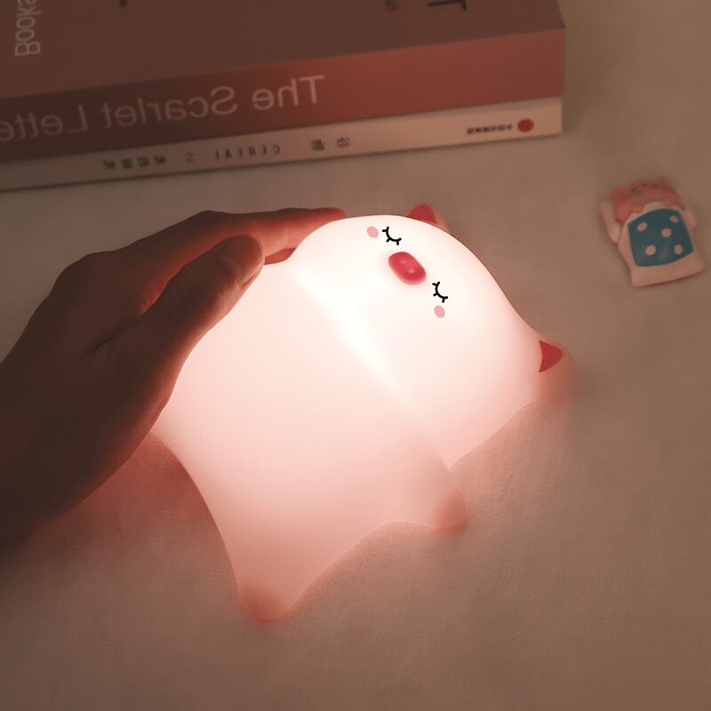 InnoGIO Lampada notturna in silicone GIOsleepy Piggy