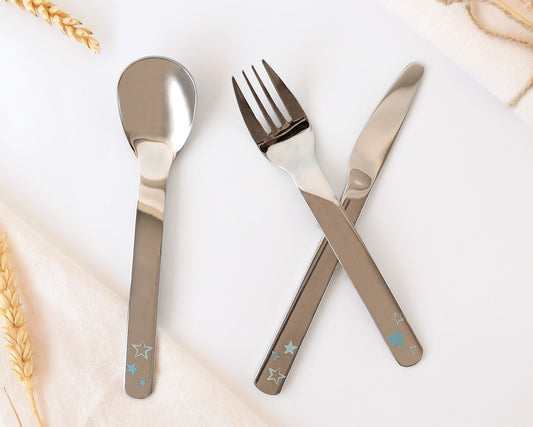 Posate in Acciaio Inox Kiokids