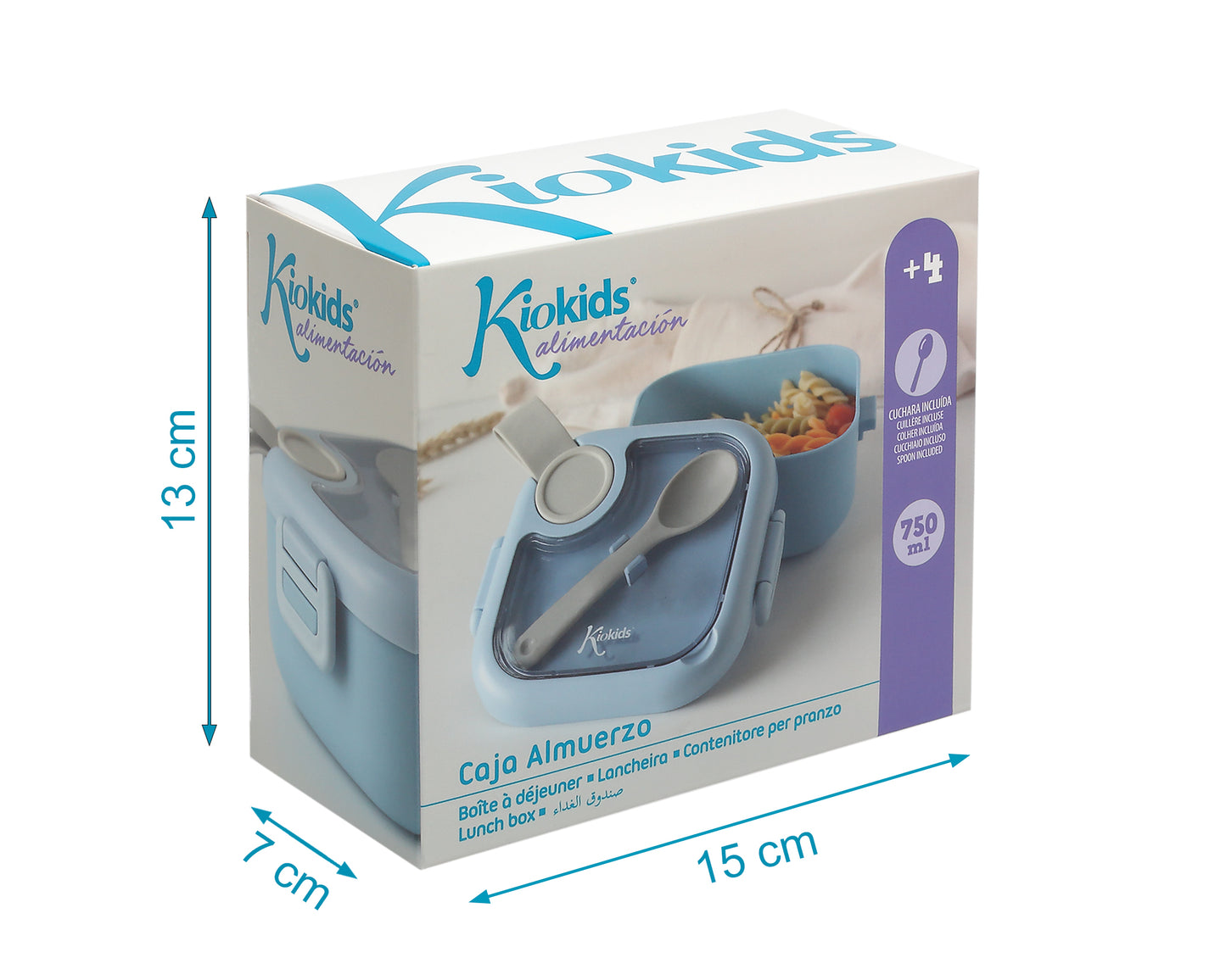 Porta Cibo Kiokids 750ml