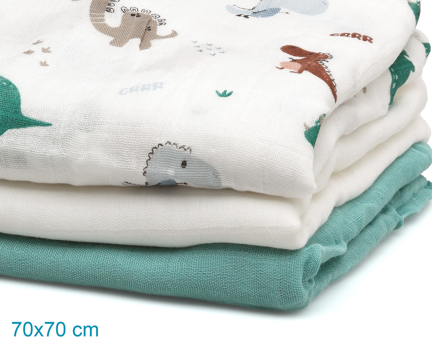 Set 3 Mussole Kiokids Dinosauro