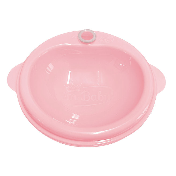 I'M Baby Piatto Pappa Calda con Ventosa Rosa