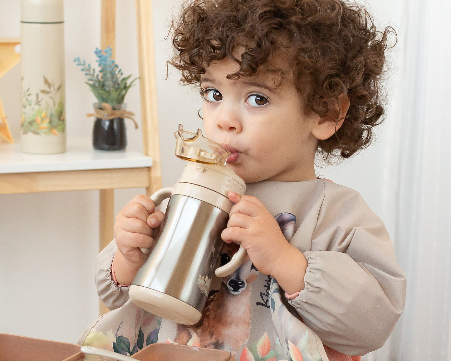 Borraccia Termica Kiokids con Cannuccia 280 ml
