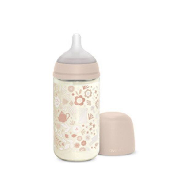 Suavinex Biberon Selection VetroSX Pro Flusso Lento Rosa 240ml