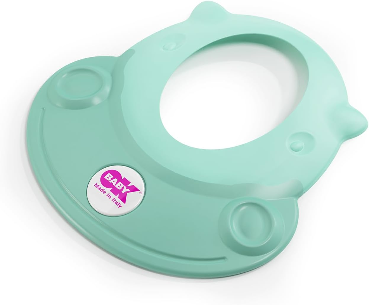 Visiera Bagnetto Ok Baby Hippo Verde Acqua