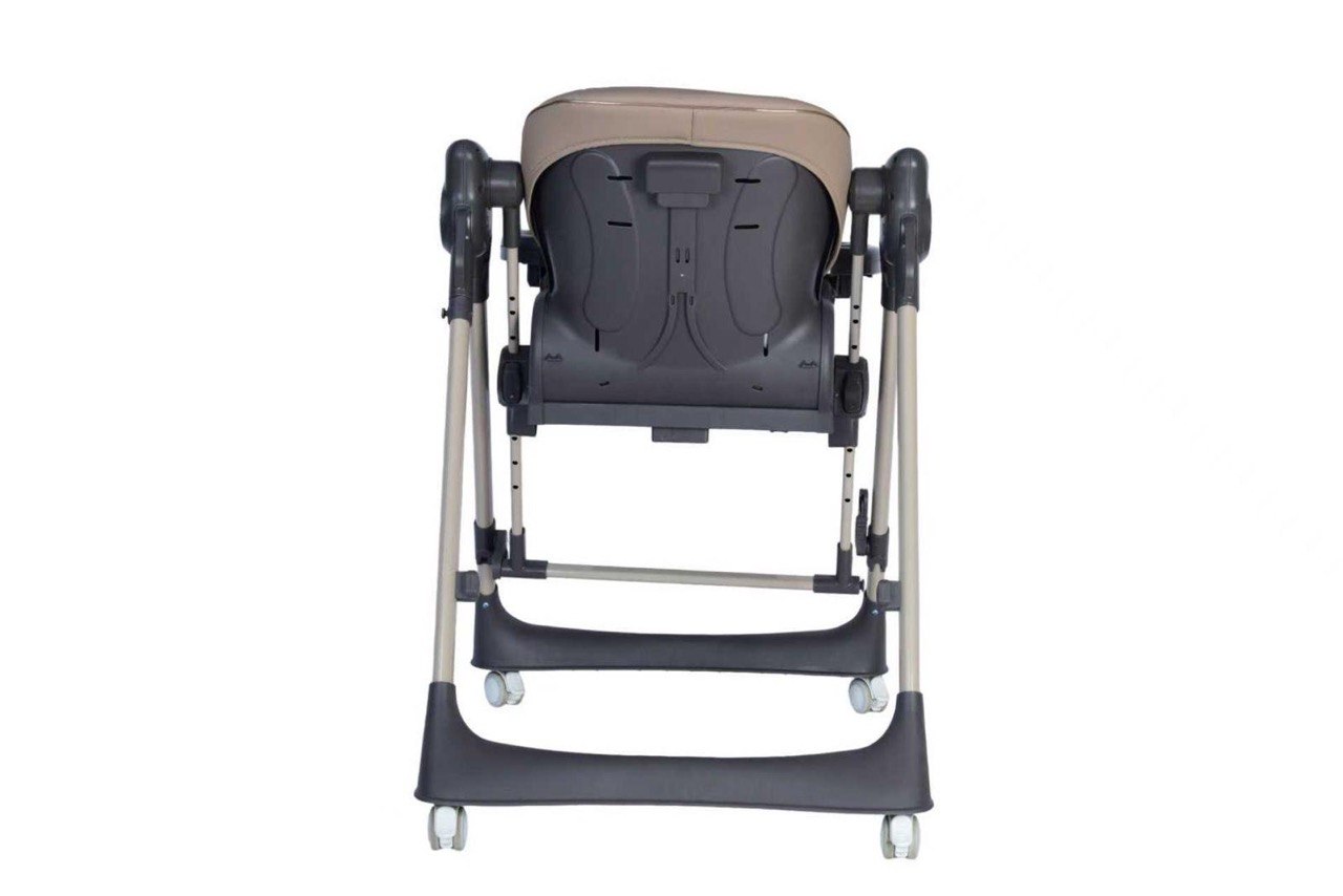 Leonie HappySwing Sediolone Pappa e Altalena 2in1 con Set Pappa in Omaggio Beige