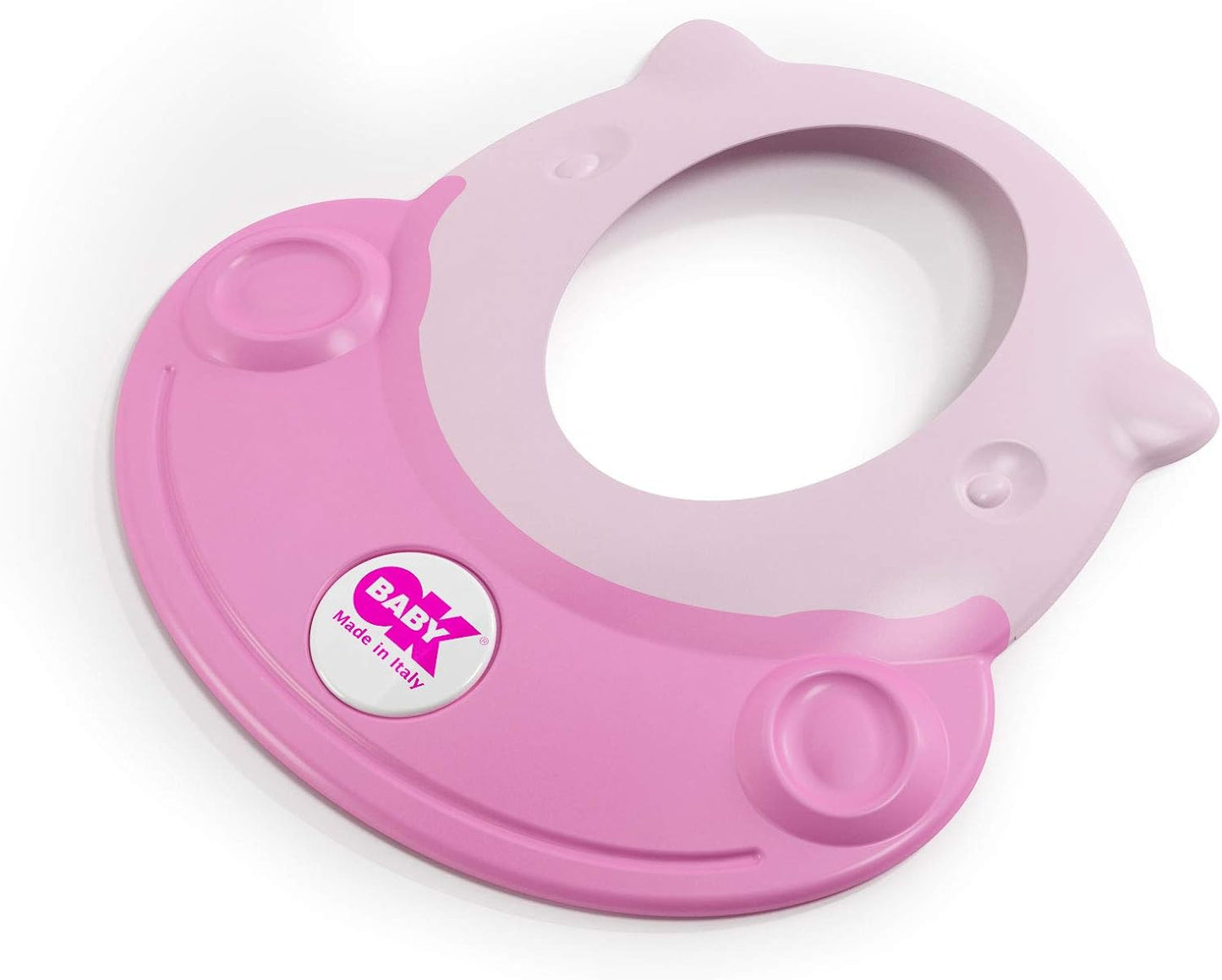 Visiera Bagnetto Ok Baby Hippo Rosa