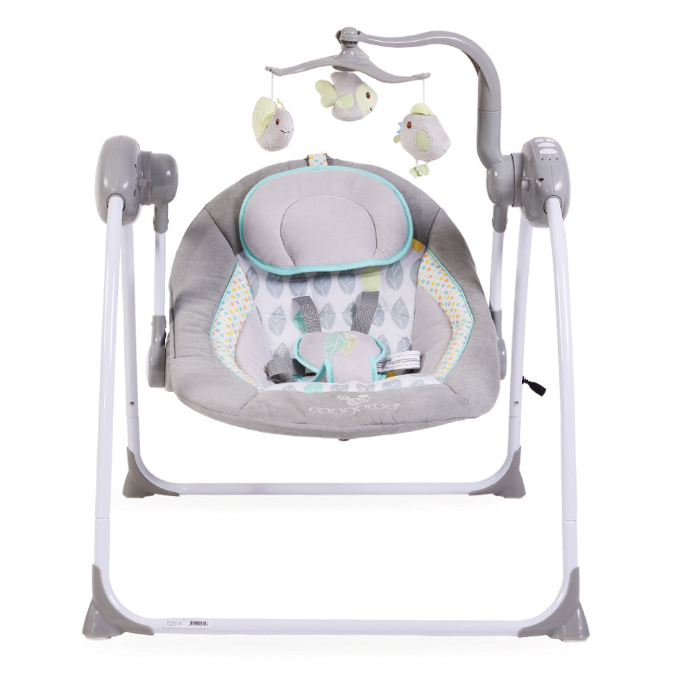 Altalena Elettrica Moni Baby Swing Grigio