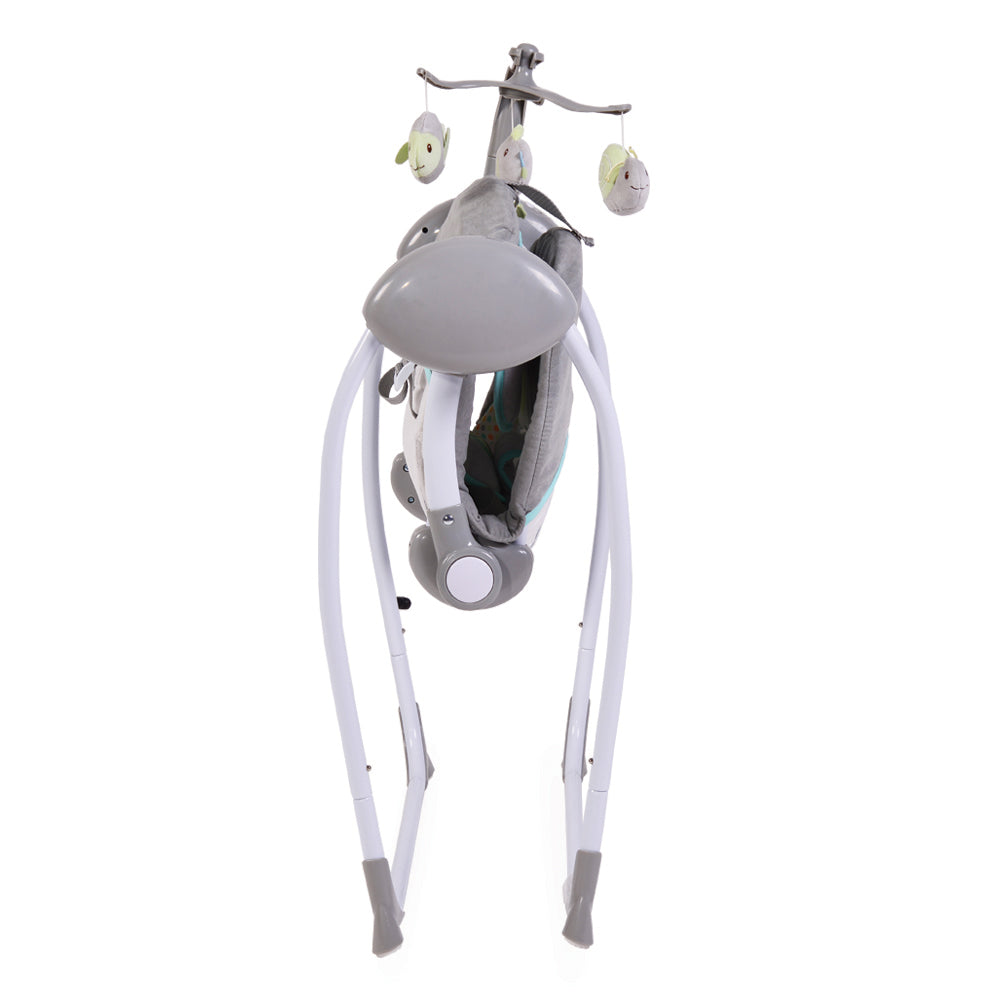 Altalena Elettrica Moni Baby Swing Grigio