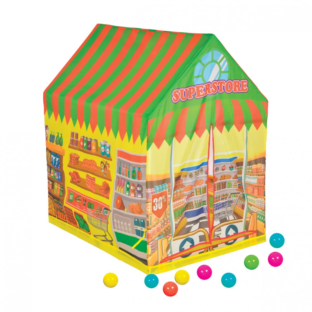 Tenda Gioco Moni Supermarket + 50 Palline