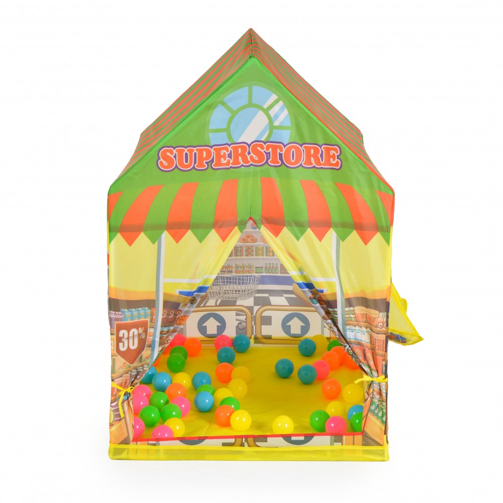 Tenda Gioco Moni Supermarket + 50 Palline