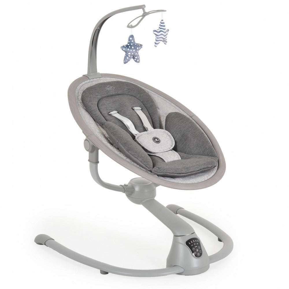 Cangaroo Altalena Elettrica Cloud Premium Grigio Chiaro