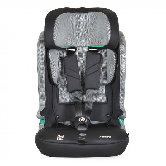 Seggiolino Auto Cangaroo iDrive Phantom Isofix I-Size 76-150cm Grigio