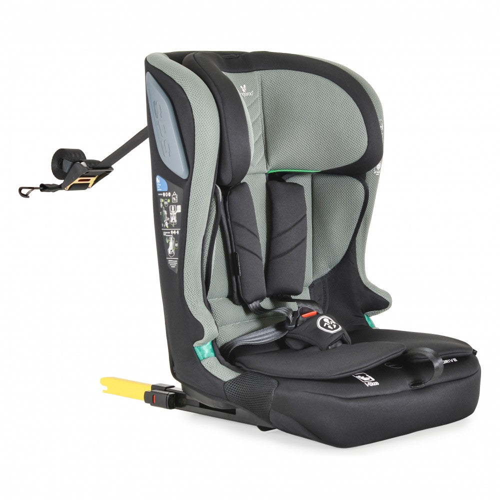 Seggiolino Auto Cangaroo iDrive Phantom Isofix I-Size 76-150cm Verde