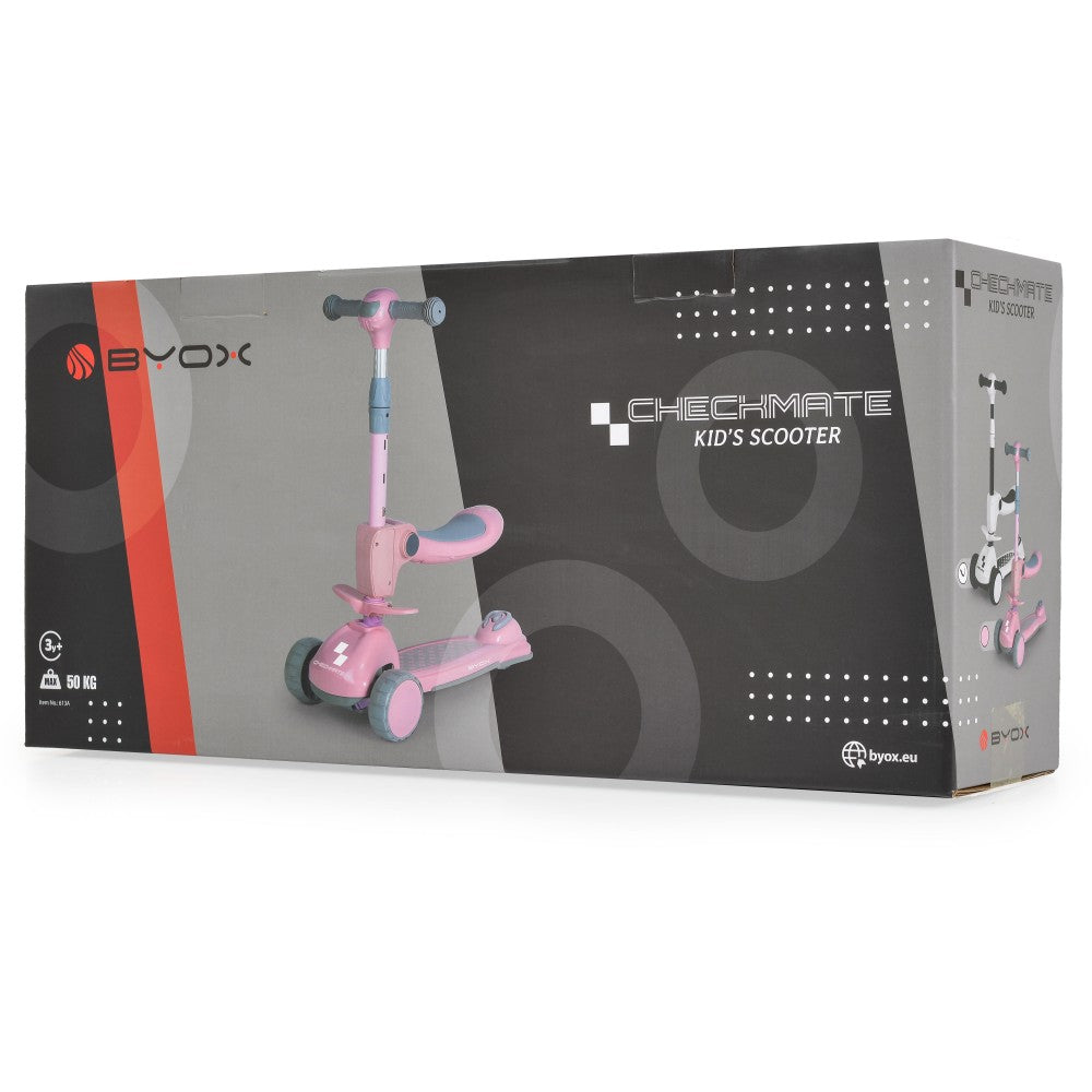 Monopattino Cangaroo Checkmate Rosa