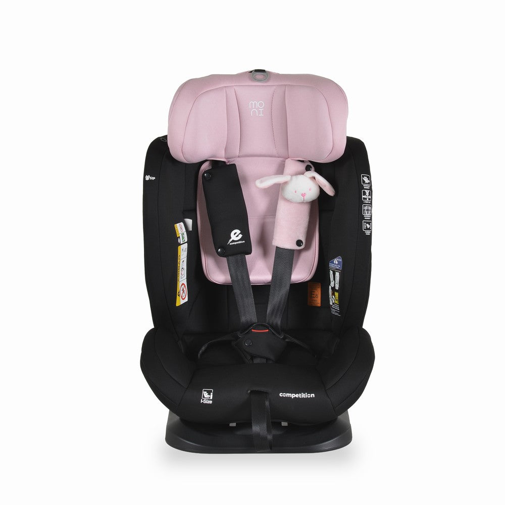 Seggiolino Auto Moni Competition I-Size 40-150cm Rosa