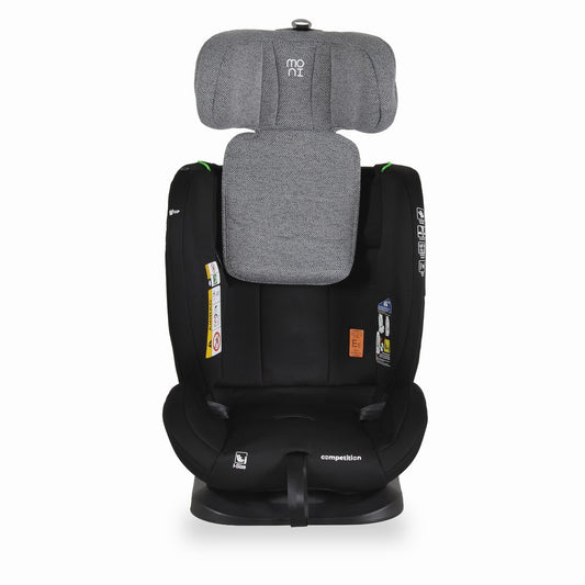 Seggiolino Auto Moni Competition I-Size 40-150cm Grigio