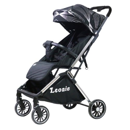 Passeggino Leggero Leonie Automatico con Coprigambe e Zainetto Vari Colori 0/22kg