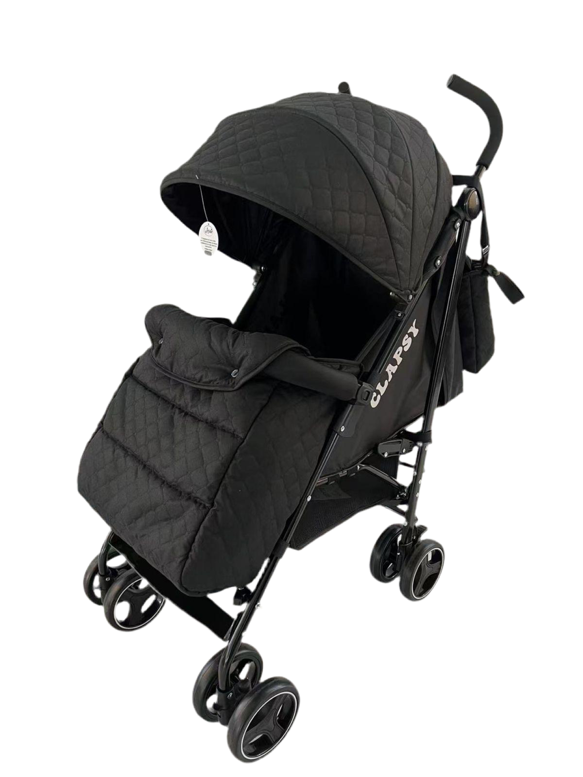 Passeggino Leggero Leonie Clapsy con Borsa e Coprigambe, Vari Colori 0/18kg