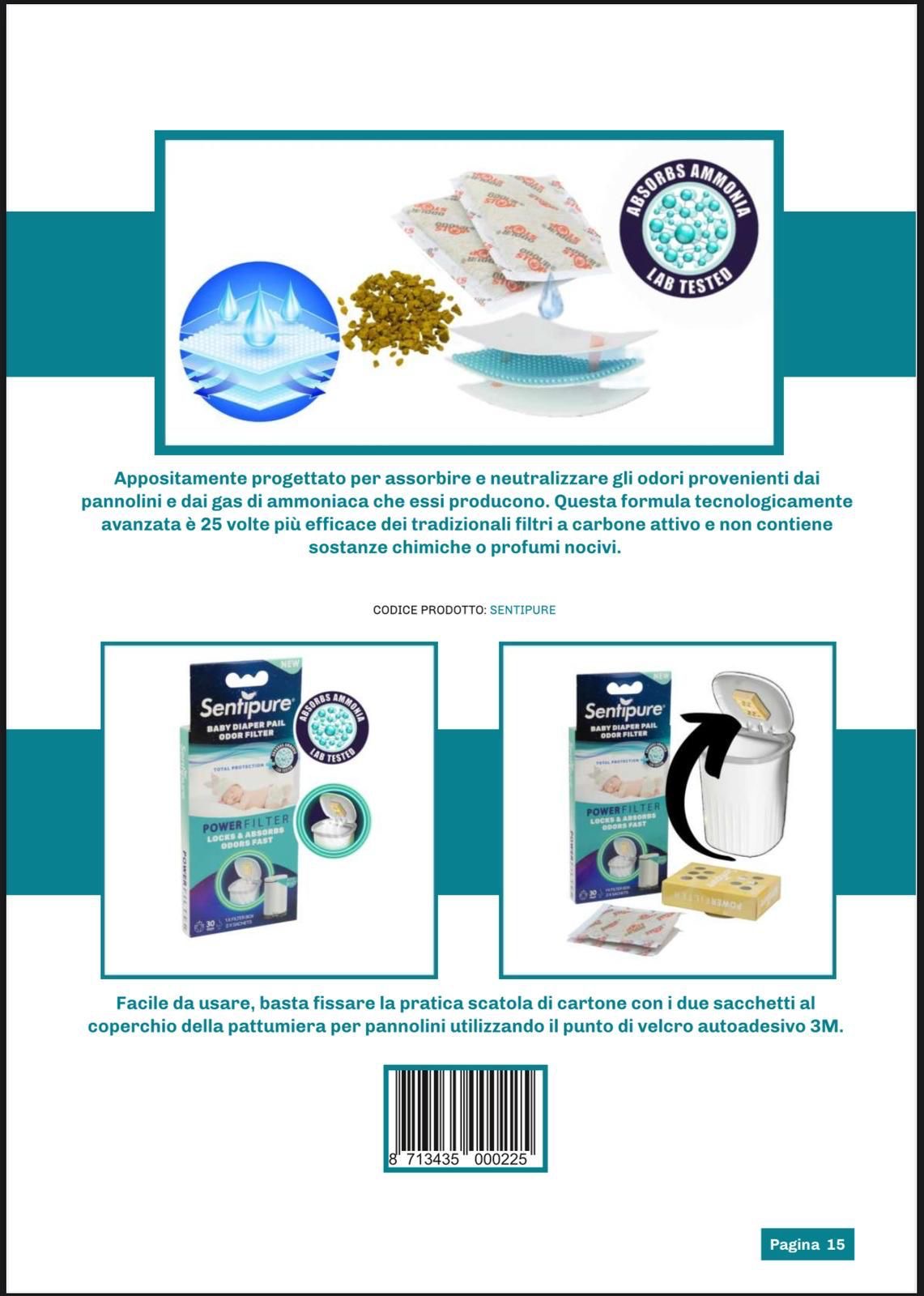 Sentipure Filtro Anti-Odore