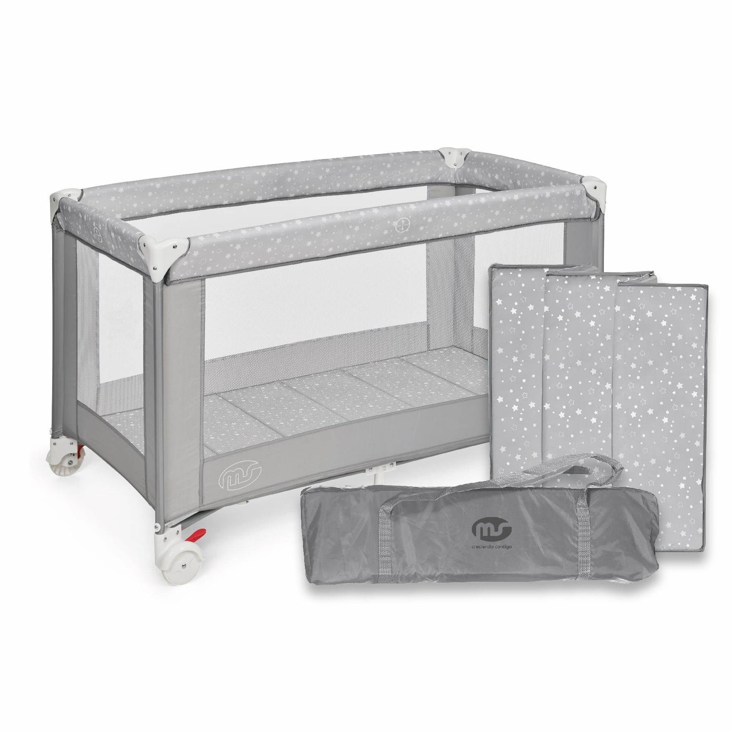 Culla da Campeggio MS Basic Grigio