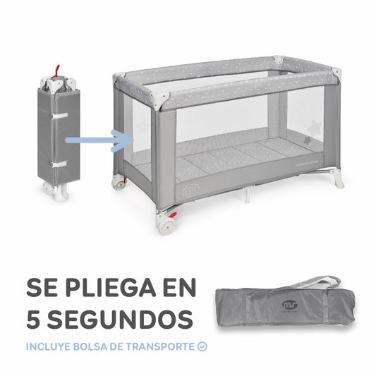 Culla da Campeggio MS Basic Grigio