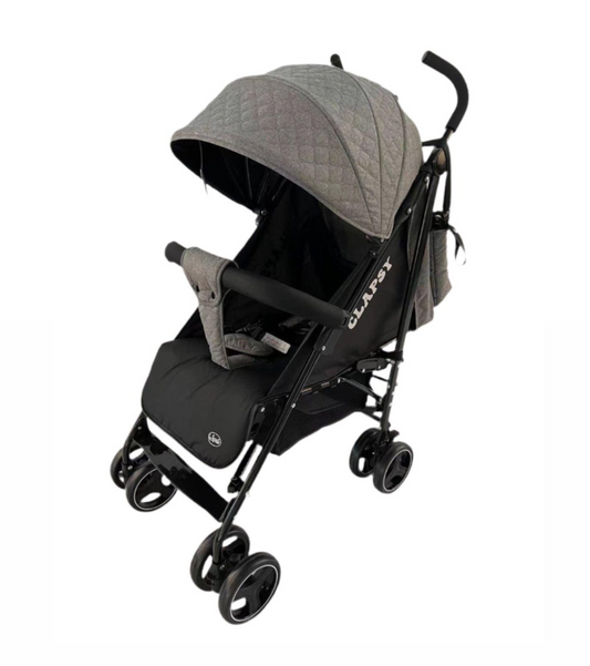 Passeggino Leggero Leonie Clapsy con Borsa e Coprigambe, Vari Colori 0/18kg