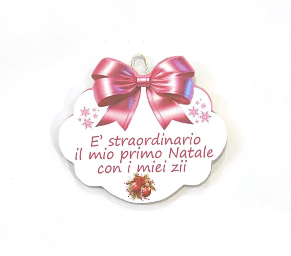 Pallina di Natale in Legno