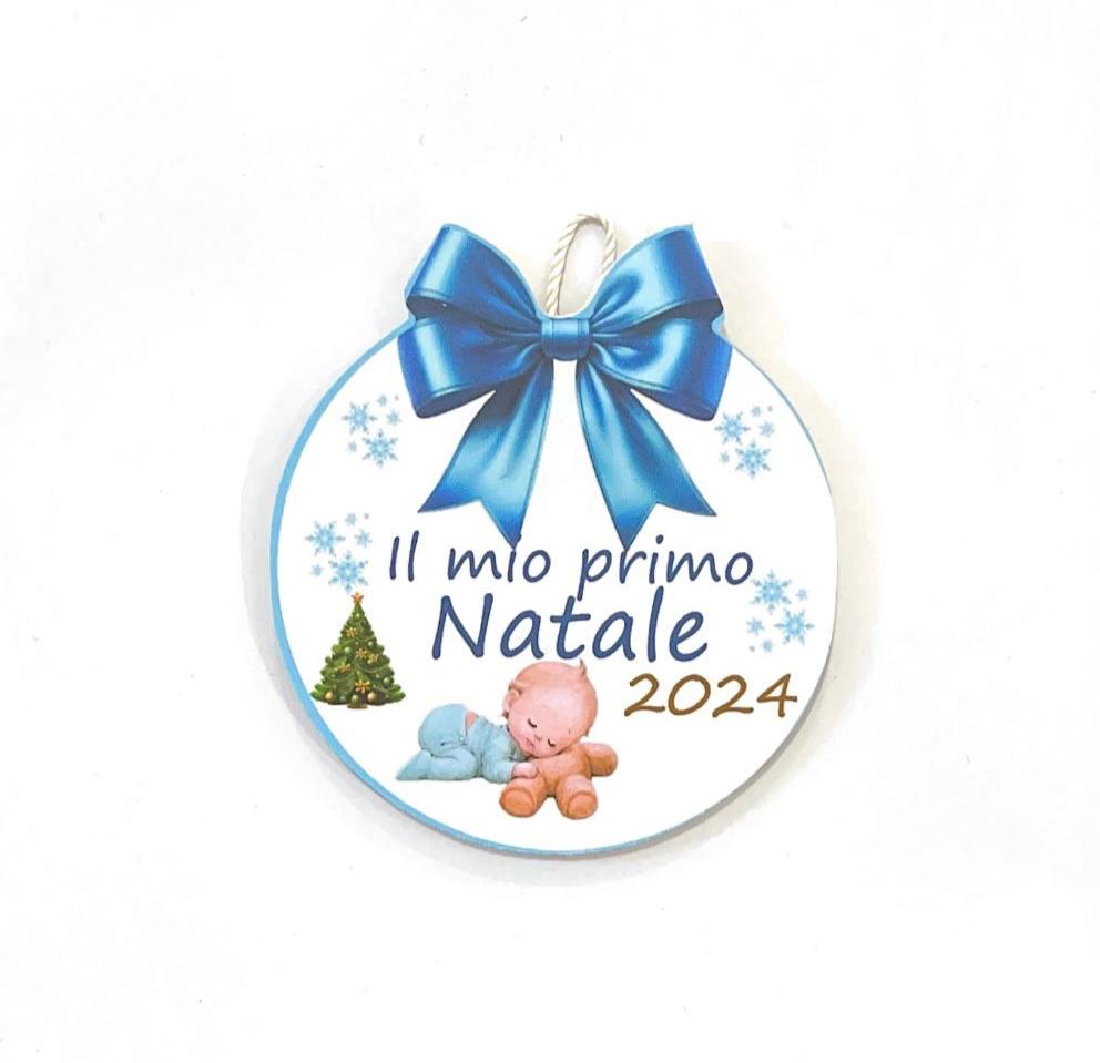 Pallina di Natale in Legno