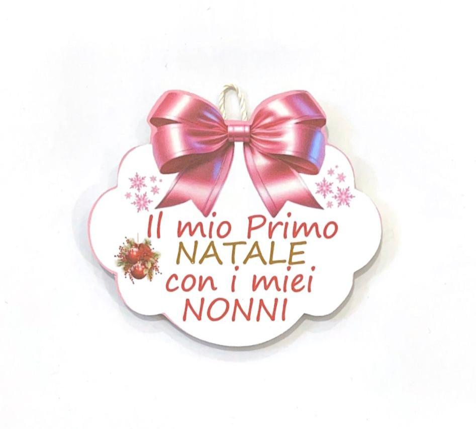Pallina di Natale in Legno