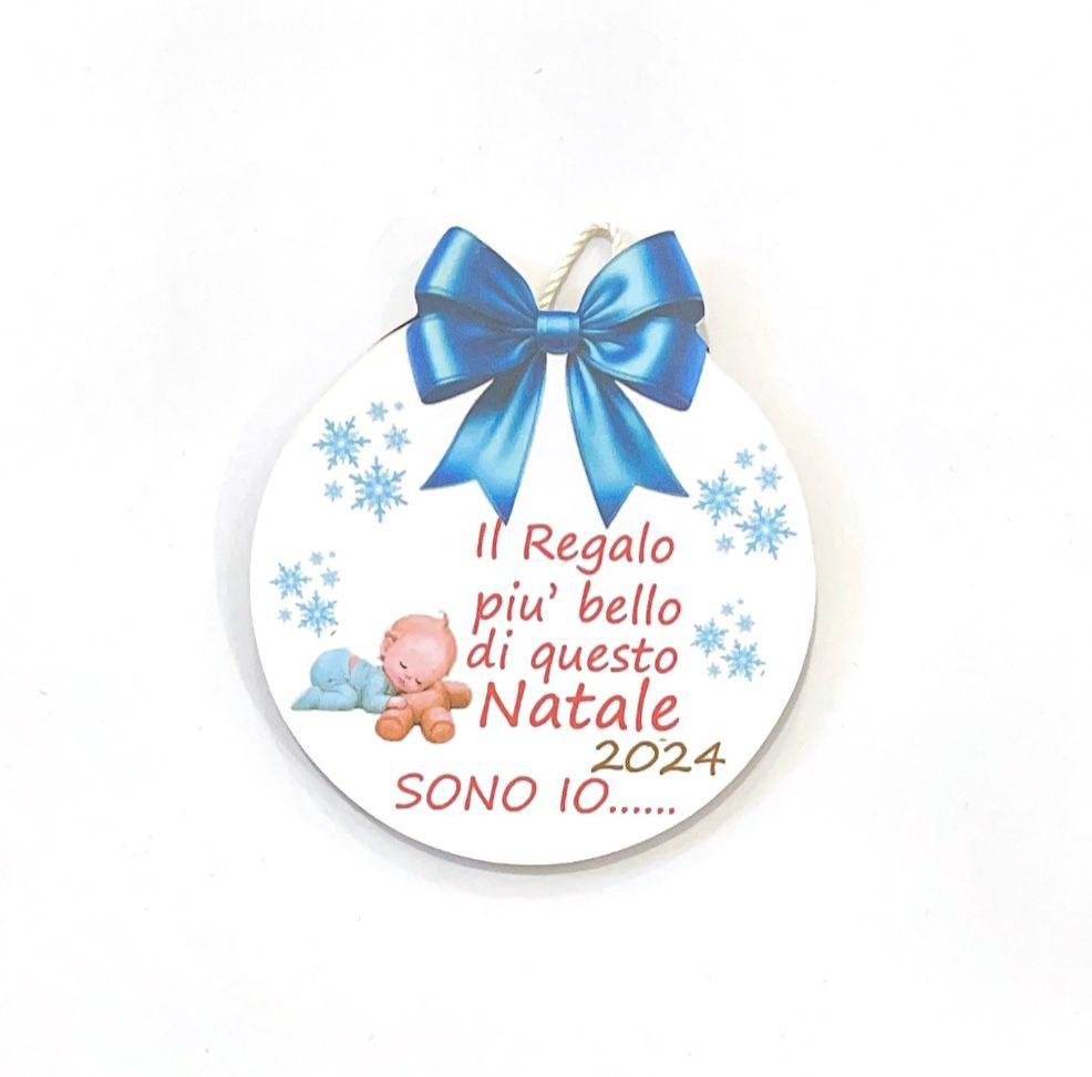Pallina di Natale in Legno