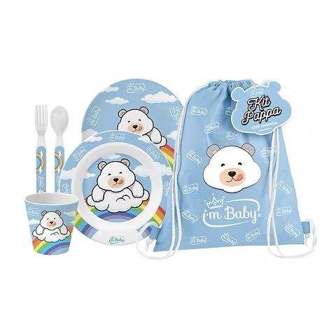 I'm Baby Kit Pappa + Zainetto Azzurro
