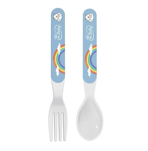 I'm Baby Set Posate in Melamina Vari Colori