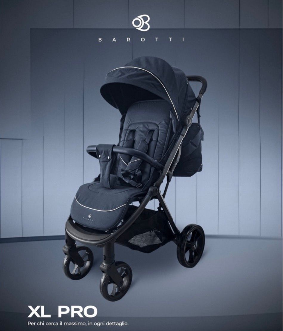 Passeggino Leggero Barotti XL Pro Con Borsa Vari Colori 0/22kg