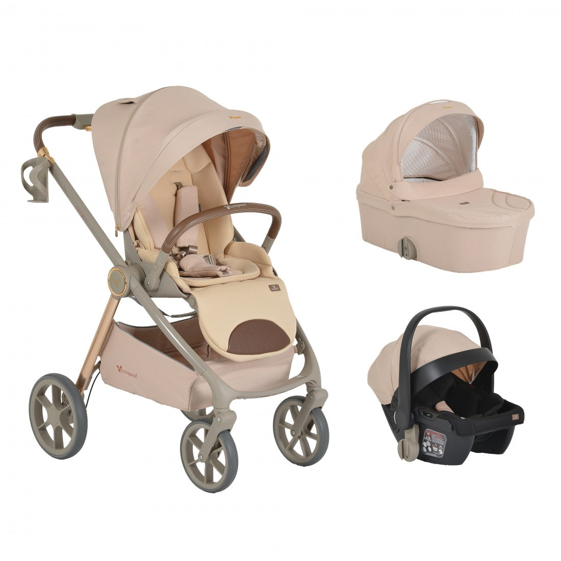 Carrozzine Passeggino 3 in 1 Triciclo Girello Passeggino alto Paesaggio Carrozzine Passeggino 3 in 1 Triciclo Girello Passeggino alto Paesaggio