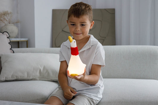 InnoGIO Lampada notturna in silicone GIOduck