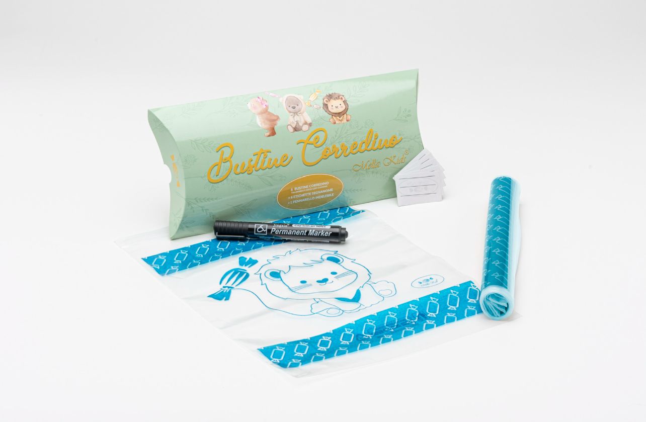 Mella Kids Bustine Corredino Vari Colori