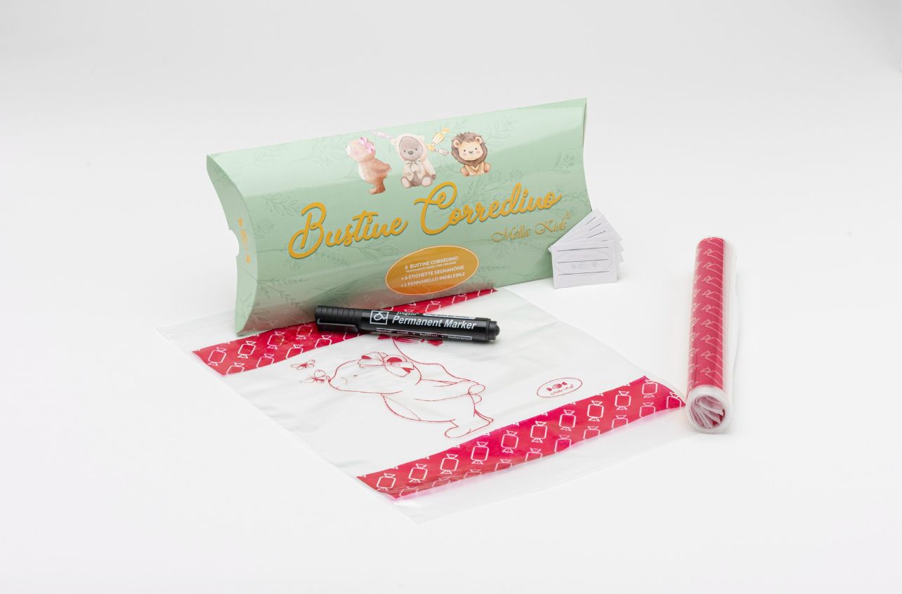 Mella Kids Bustine Corredino Vari Colori
