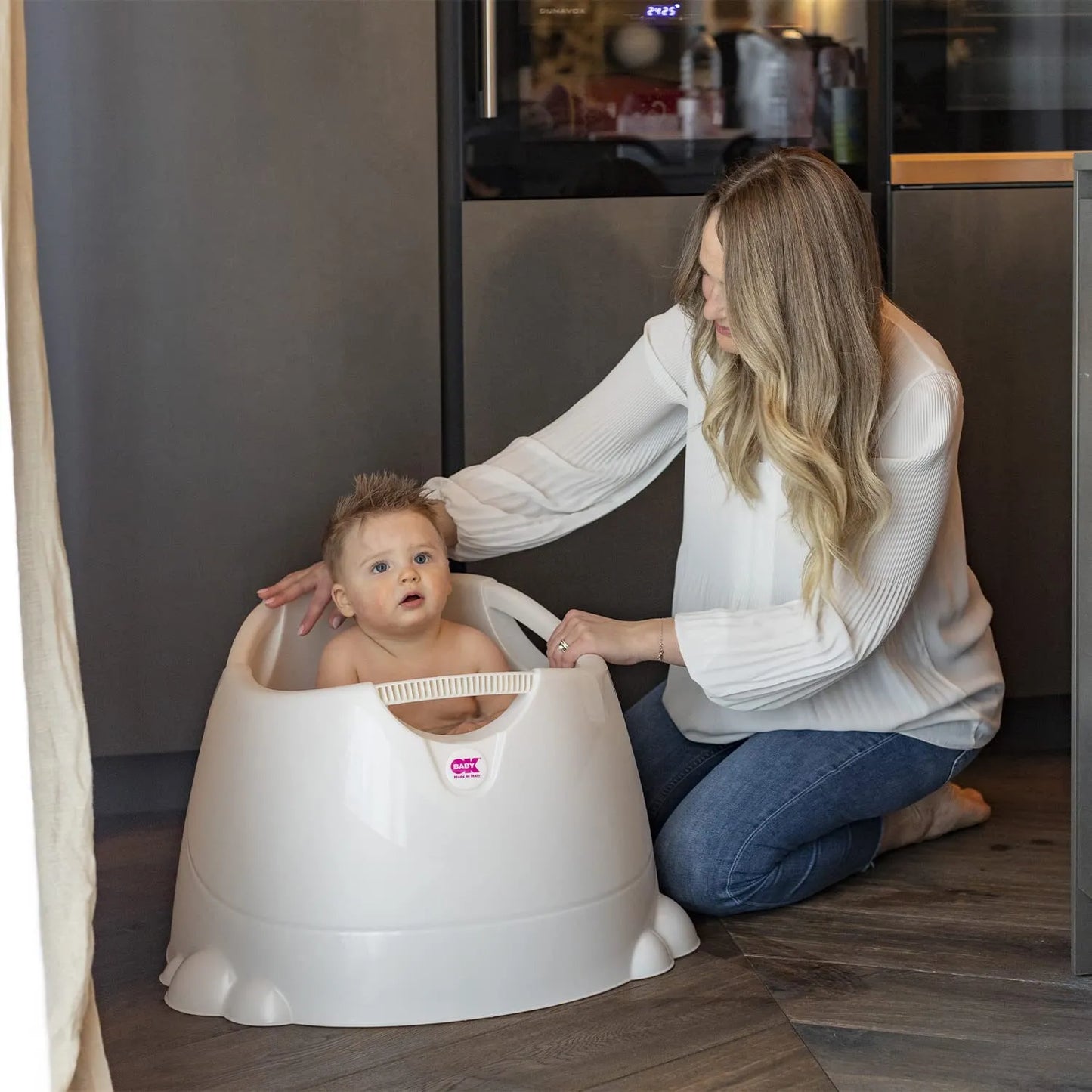 Vasca Bagnetto Ok Baby Oplà 12/36 Mesi Rosa