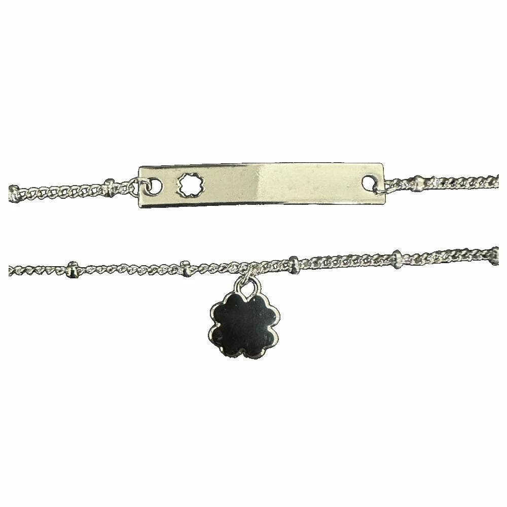 Mella Kids Bracciale Mum and Baby Jewels Quadrifoglio